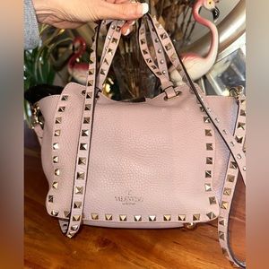 Valentino beige rockstud mini bag PERFECT.